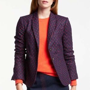 Boden British Tweed Blazer